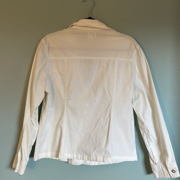CLEO Petites White Jean Jacket - Picture 2 of 6